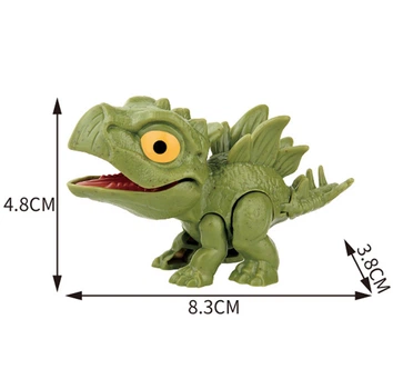 Фігурка Динозавр прищіпка кусачка стегозавр Рекс Jurassic World дитинча спінозавр зелений