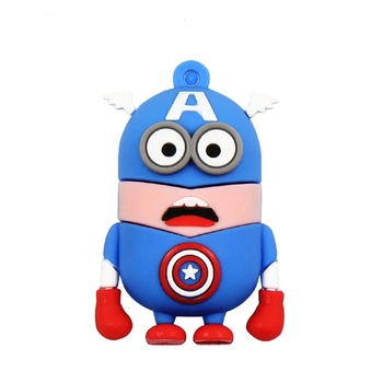 USB флешка Kingstick Миньоны Капитан Америка 32 Gb