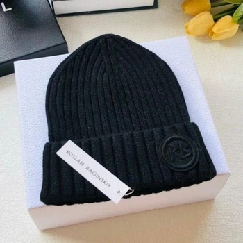 Женская шапка Ruslan Baginskiy Wool beanie Размер 56см Черный