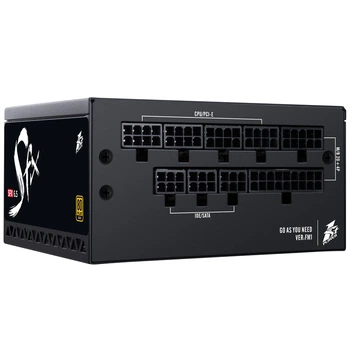 Блок питания для ПК 1stPlayer PS-650SFX 650W Black модульный 80 Plus Gold SFX Active PFC (SFX-GLD-650-BK-EU)