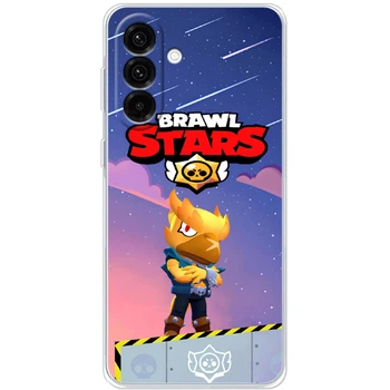 Силиконовый Чехол с Картинкой для Samsung Galaxy A17 (A176) Принт (Бравл Старс Ворон, Brawl Stars Crow) (66699-ysm018)