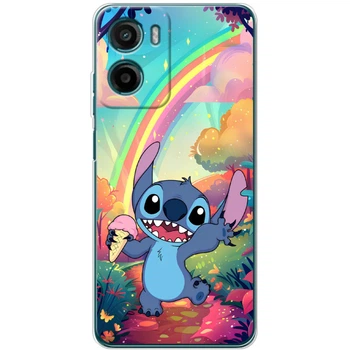 Силиконовый Чехол с Картинкой для Motorola G06 Принт (Stitch, Стич) (69693-ysm028)