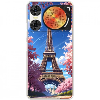 Силиконовый Чехол с Картинкой для ZTE Nubia Music 2 Принт (Париж, Эйфелева Башня) (66483-ysm036)