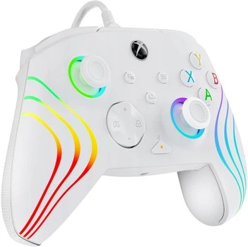 Kontroler PDP Xbox Afterglow Wave Wired Controller White (0708056070250)