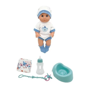 Інтерактивний пупс Yale Baby YL 2430 L-K, 30 см - п'є, ходить на горщик, заплющує очі