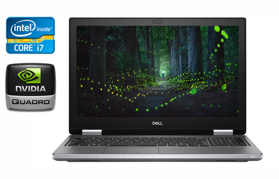 Мобильная рабочая станция Dell Precision 7740 / 17.3" (1920x1080) IPS / Intel Core i7-9750H (6 (12) ядер по 2.6 - 4.5 GHz) / 64 GB DDR4 / 1000 GB SSD / nVidia Quadro RTX 4000, 8 GB GDDR6, 256-bit / HDMI / WebCam / Windows 10 б/у