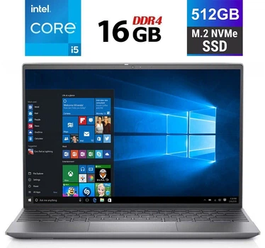 Ультрабук Б-класс Dell Inspiron 13 5310 / 13.3" (1920x1200) IPS / Intel Core i5-11320H (4 (8) ядра по 3.2 - 4.5 GHz) / 16 GB DDR4 / 512 GB SSD M.2 / Intel Iris Xe Graphics / WebCam б/у