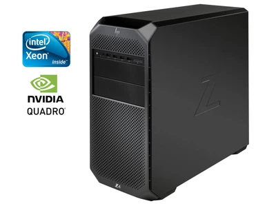Рабочая станция HP Z4 G4 Workstation Tower / Intel Xeon W-2123 (4 (8) ядра по 3.6 - 3.9 GHz) / 32 GB DDR4 / 256 GB SSD / nVidia Quadro P4000, 8 GB GDDR5, 256-bit б/у