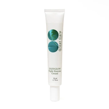 Нічний крем для обличчя ензимний Great Care Enzyglow Night Enzyme Cream 50 мл