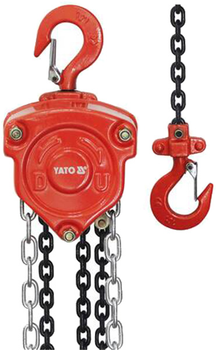 Wciągarka łańcuchowa ręczna YATO 3 t 3 m (YT-58954)