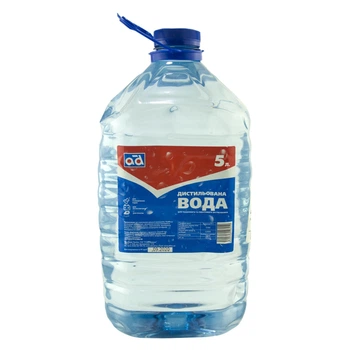 Вода дистиллированная 5л. AD VODA 5L