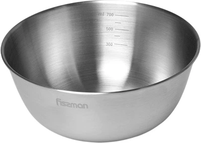 Миска Fissman з нержавіючої сталі 16 см 0.7 л (5130_F)