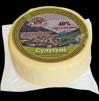 Сулугуні продукт білково жировий 40% жирність 1 кг