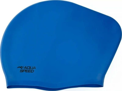 Шапка для плавания Aqua Speed LONG HAIR CAP 62226 синий Уни One Size