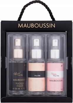 Zestaw Mauboussin Pour Elle Mgiełka do ciała 3x50 ml (3760048798242)