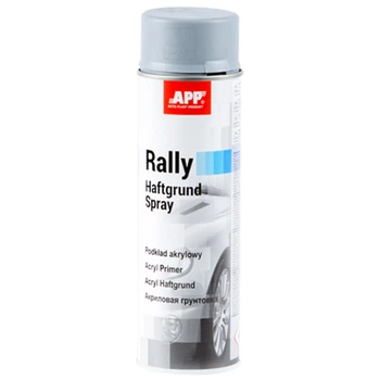 Акриловий грунт аерозольний APP Rally сірий 600мл 210117
