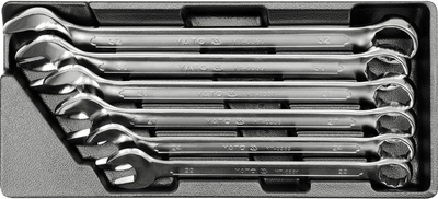 Wkład do szafy narzędziowej Yato YT-5532 zestaw kluczy kombinowanych 22-32 mm 6 szt (5906083955327)