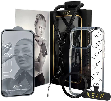 Набір iLera 4-in-1 Ice Case Deluxe Set для Apple iPhone 16 Pro (ILGICCA16PR)