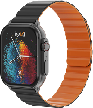 Смарт-годинник iMiki SF1 Black Magnetic Strap (6973626300257)