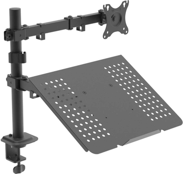 Uchwyt biurkowy do monitora i laptopa Akyga 15-32" Black (AK-MB-04)
