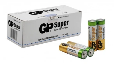 Батарейка GP Super Alkaline AA (LR6) пак 40 шт.