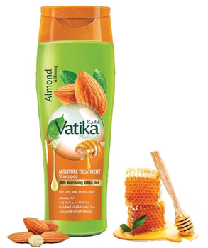 Dabur Vatika / Шампунь «Увлажняющий» (масло миндаля, мед), 360 мл