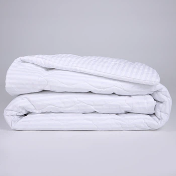 Ковдра бавовняна MirSon №183 Сolor Fun Line 17-0605 Stripe White 200x220 см Зима (2200010856194)