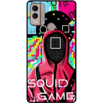 Силиконовый чехол бампер Candy для Nokia G11 Plus Игра в кальмара