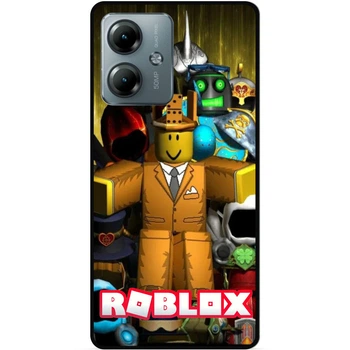 Силіконовий чохол Candy для Motorola Moto G55 5G з малюнком Roblox Роблокс