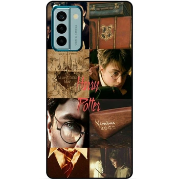 Силиконовый бампер чехол Candy для Nokia G21 с рисунком Гарри Поттер Harry Potter