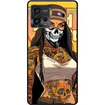 Чохол силіконовий бампер Candy для Motorola Moto G72 GTA ГТА