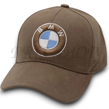 Кепка автомобильная бейсболка с регулировкой из плотного коттона BMW Bth20795 L / 57-58 Капучино