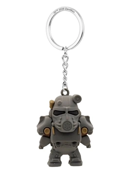 Брелок 3D GoodLoot Fallout T-60 Сірий (5908305247890)