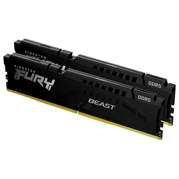Модуль памяти DDR5 2x8GB/6000 Kingston Fury Beast Black (KF560C30BBEK2-16)