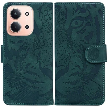 Чехол-книжка Deexe Tiger для Xiaomi Redmi 15C / Poco C85 - Green