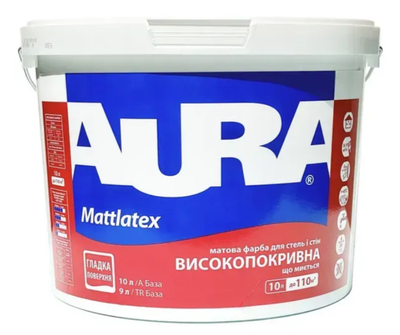 Краска интерьерная "AURA" Матлатекс 5 л