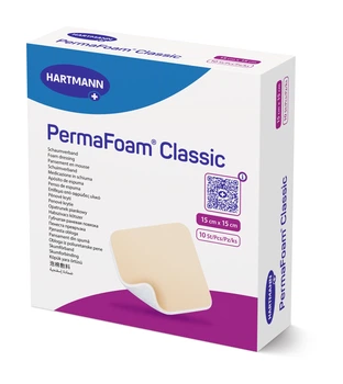 Губчаста пов'язка PermaFoam® Classic 15см x 15см