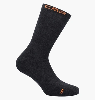 Носки CMP Hiking Wool Sock Mid Grey (1 пара) 3I87177-U905 46-48
