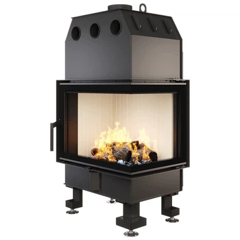 Камінна топка кутова SAVEN Energy 65х50х47R (14,5 kW) ECO