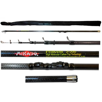 Удочка карбоновая Mikado Princess с кольцами 4м Carbon (GL5832)