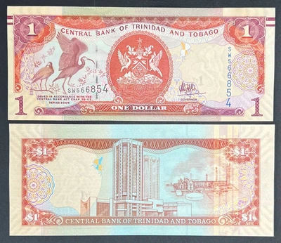 Банкнота Тринідад і Тобаго 1 долар 2006 р. UNC