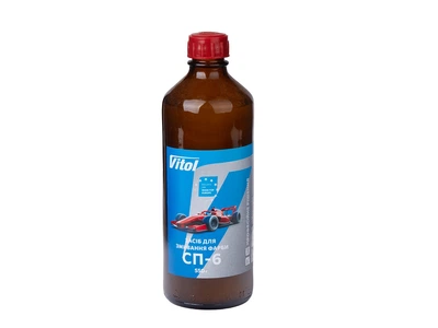 Смывка старой краски СП-6 Vitol 550 гр для черных металлов