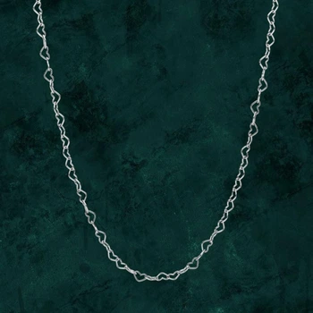 Серебряная цепочка "Сердца" Pandora (Пандора) 397961