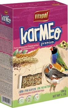 Корм для птахів Vitapol Karmeo преміум для амадинів та екзотичних птахів 500 г (5904479023032)