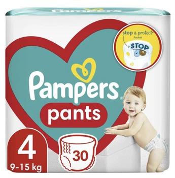 Подгузники-трусики детские Pampers Эконом Maxi 9-15 кг 30 шт (8006540069684)