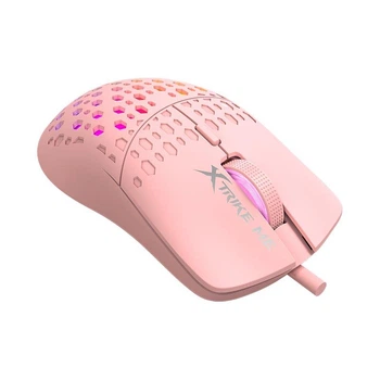 Мышь игровая XTRIKE ME проводная с RGB подсветкой Gaming Pink (GM-209P )