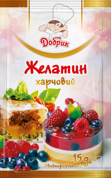 Желатин харчовий Добрик 15 г