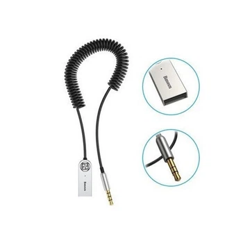 Bluetooth адаптер Baseus BA01 (CABA01-01) AUX для авто, Black - Refurbished