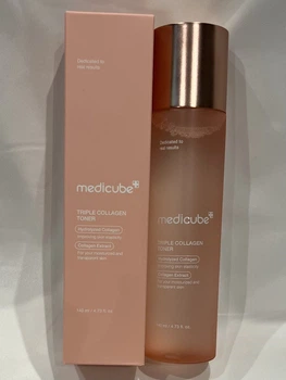 Тонік для обличчя Medicube Triple Collagen 140 мл з колагеном