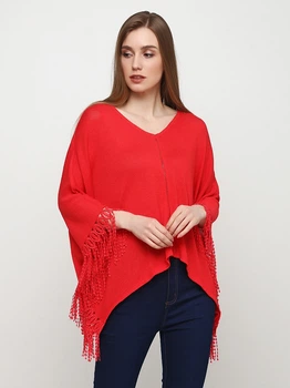 Пончо жіноче United Colors of Benetton 3CT1E4183_черв._19 XS-S Червоне (2000000727530)
